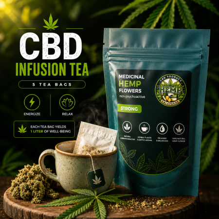 CANNABIS TEA – NATURAL ENERGIZER