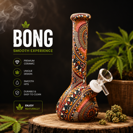 SILICONE BONG 19 CM