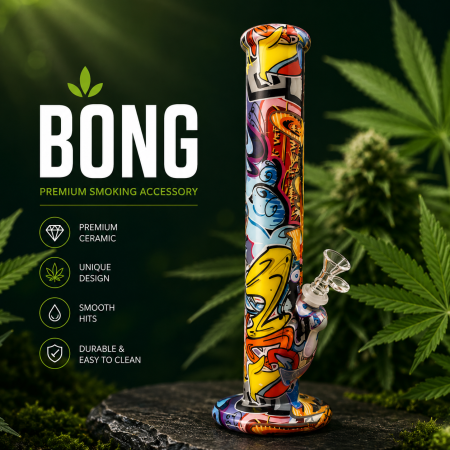 SILICONE BONG 35 CM